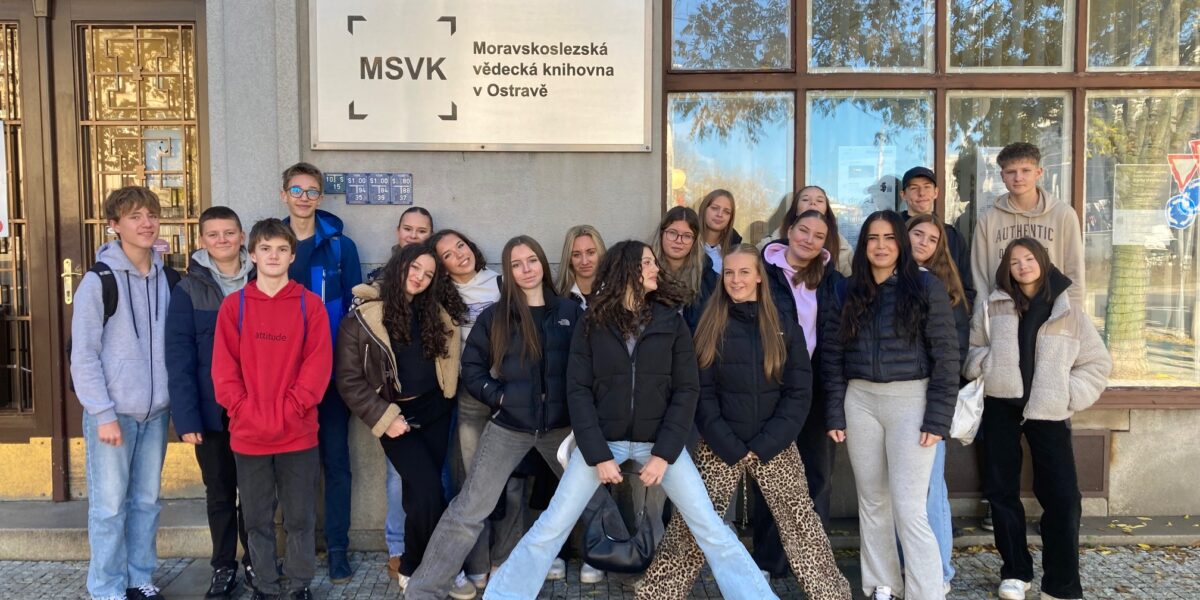 Exkurze do Moravskoslezské vědecké knihovny - základní škola Žákovská