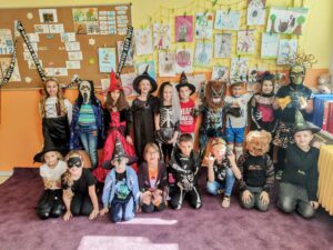 Halloween na 1. stupni - základní škola Žákovská