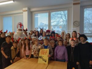 Mikuláš - základní škola Žákovská