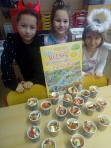 Mikuláš v 1. B - základní škola Žákovská