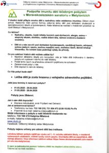 Nabídka léčebného pobytu - základní škola Žákovská