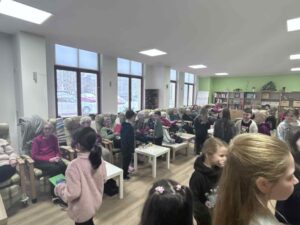 Novoroční koncert ve stacionáři - základní škola Žákovská