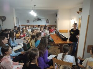 Pěvecké soustředění Rozmarýnku. - základní škola Žákovská