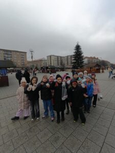 Vánoční městečko - základní škola Žákovská