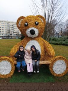 Vánoční městečko - základní škola Žákovská